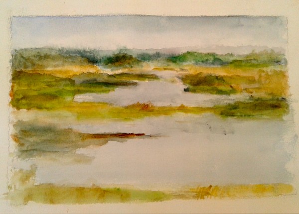 aquarel study